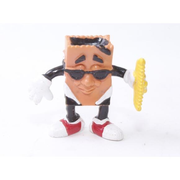Man, Sonic, PVC Figure, Yellow Comb, Advertising, Miniature, Toy, Collectible, V - Picture 1 of 3
